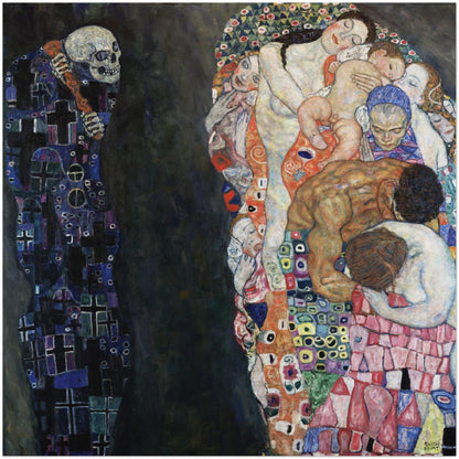 Death and Life - Gustav Klimt - Print Material - Master's Gaze