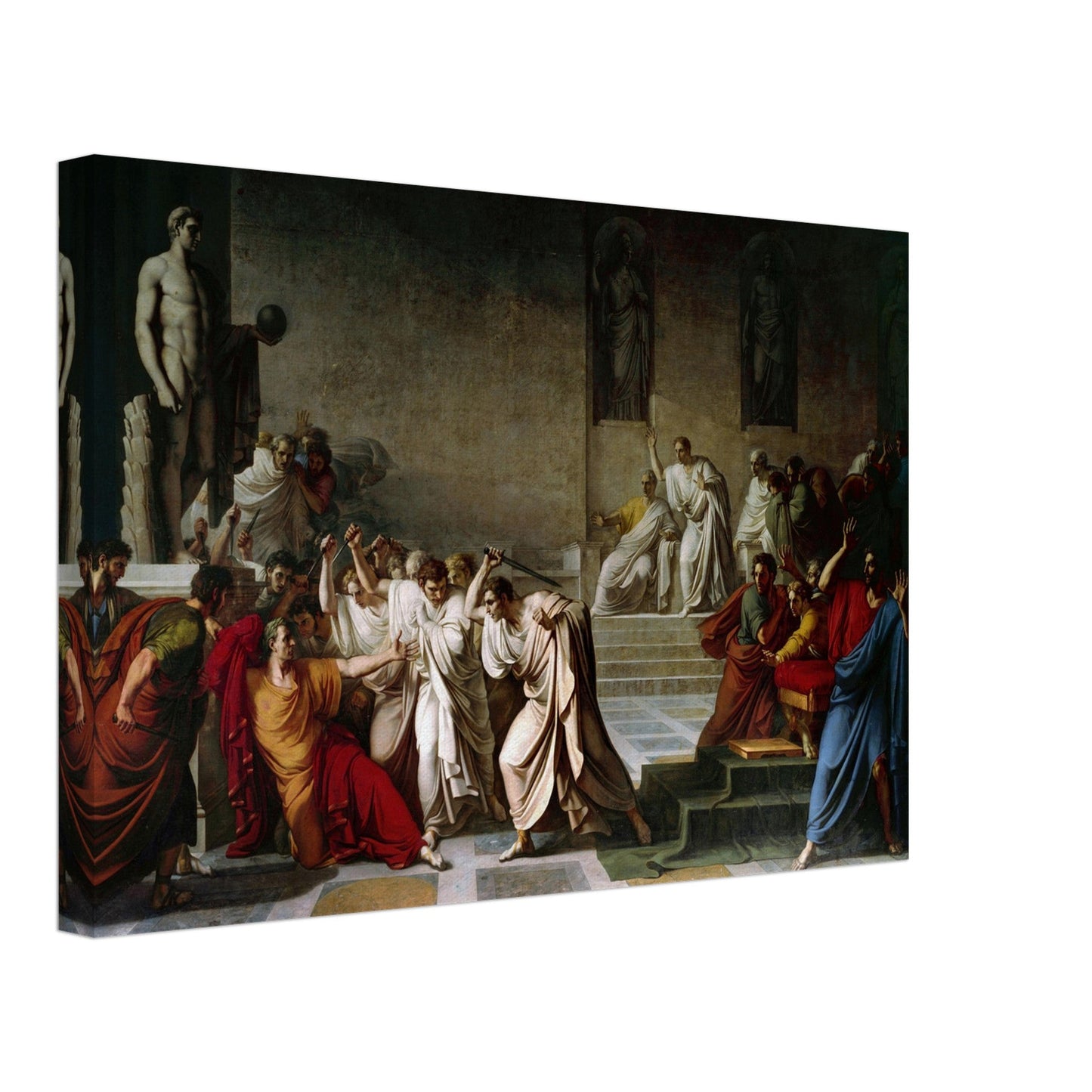 Death of Julius Caesar by Vincenzo Camuccini - Print Material - Master's Gaze