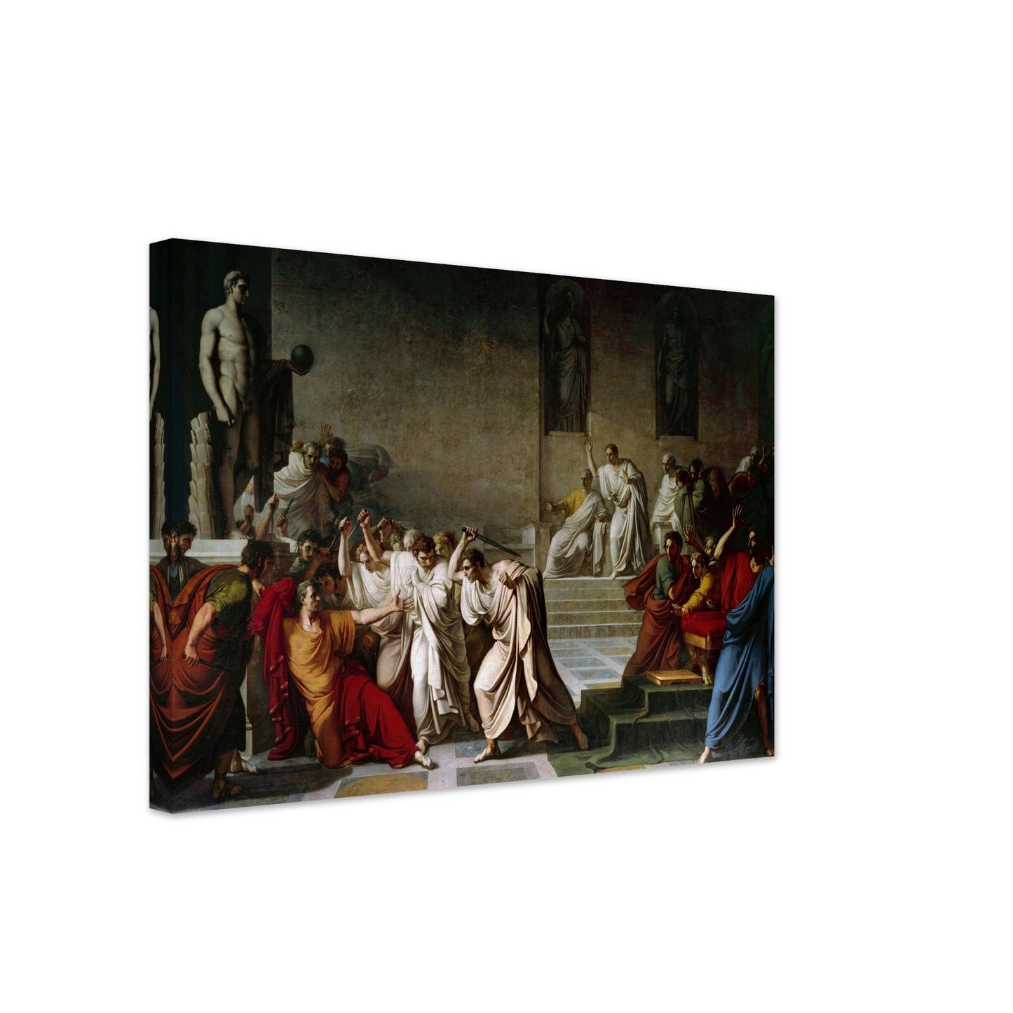 Death of Julius Caesar by Vincenzo Camuccini - Print Material - Master's Gaze