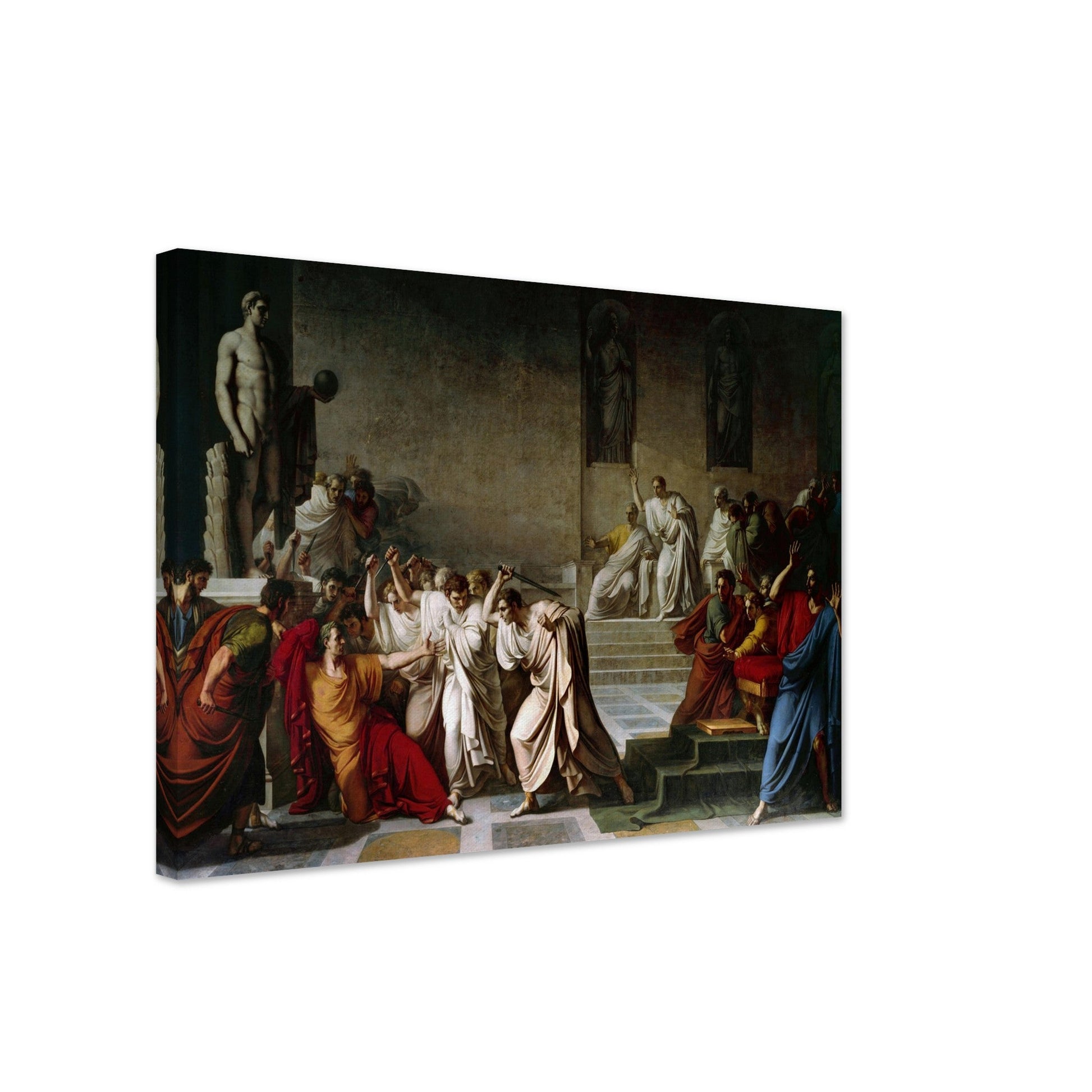 Death of Julius Caesar by Vincenzo Camuccini - Print Material - Master's Gaze