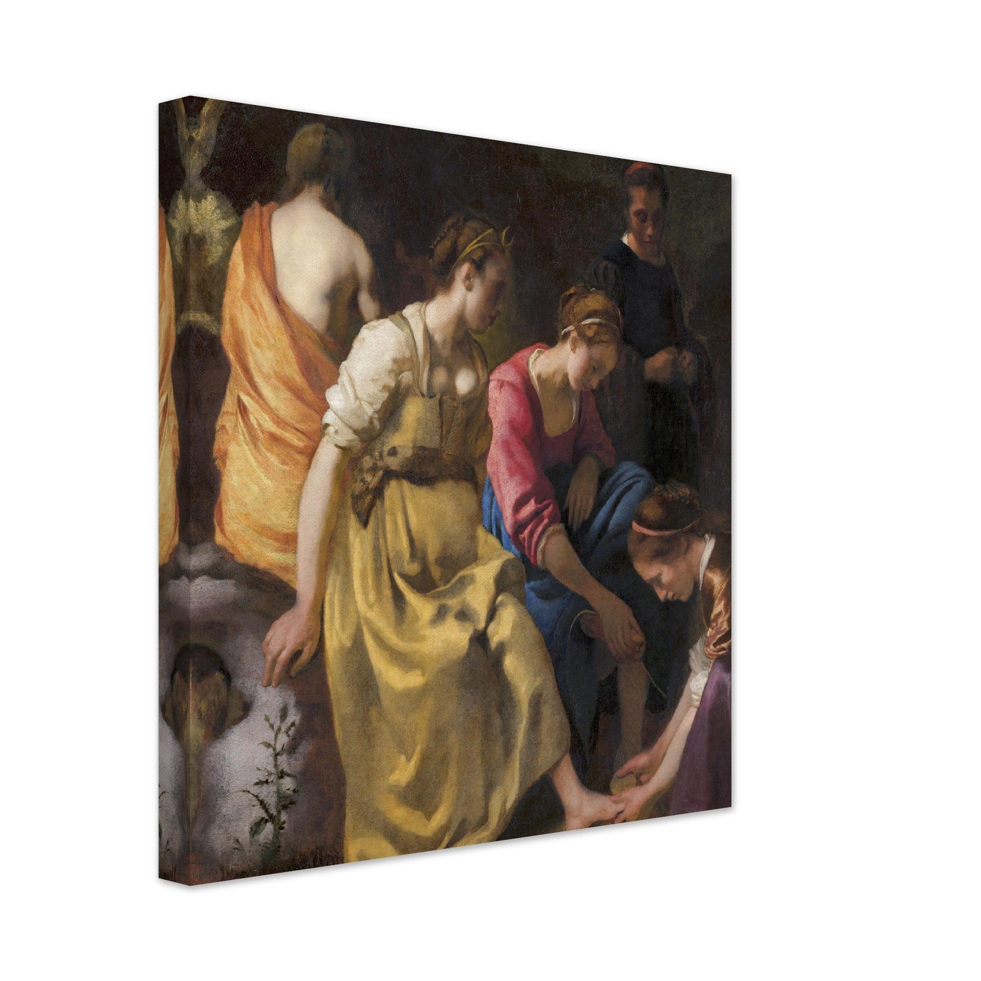 Diana and Her Nymphs (C. 1653 - 1654) by Johannes Vermeer - Print Material - Master's Gaze