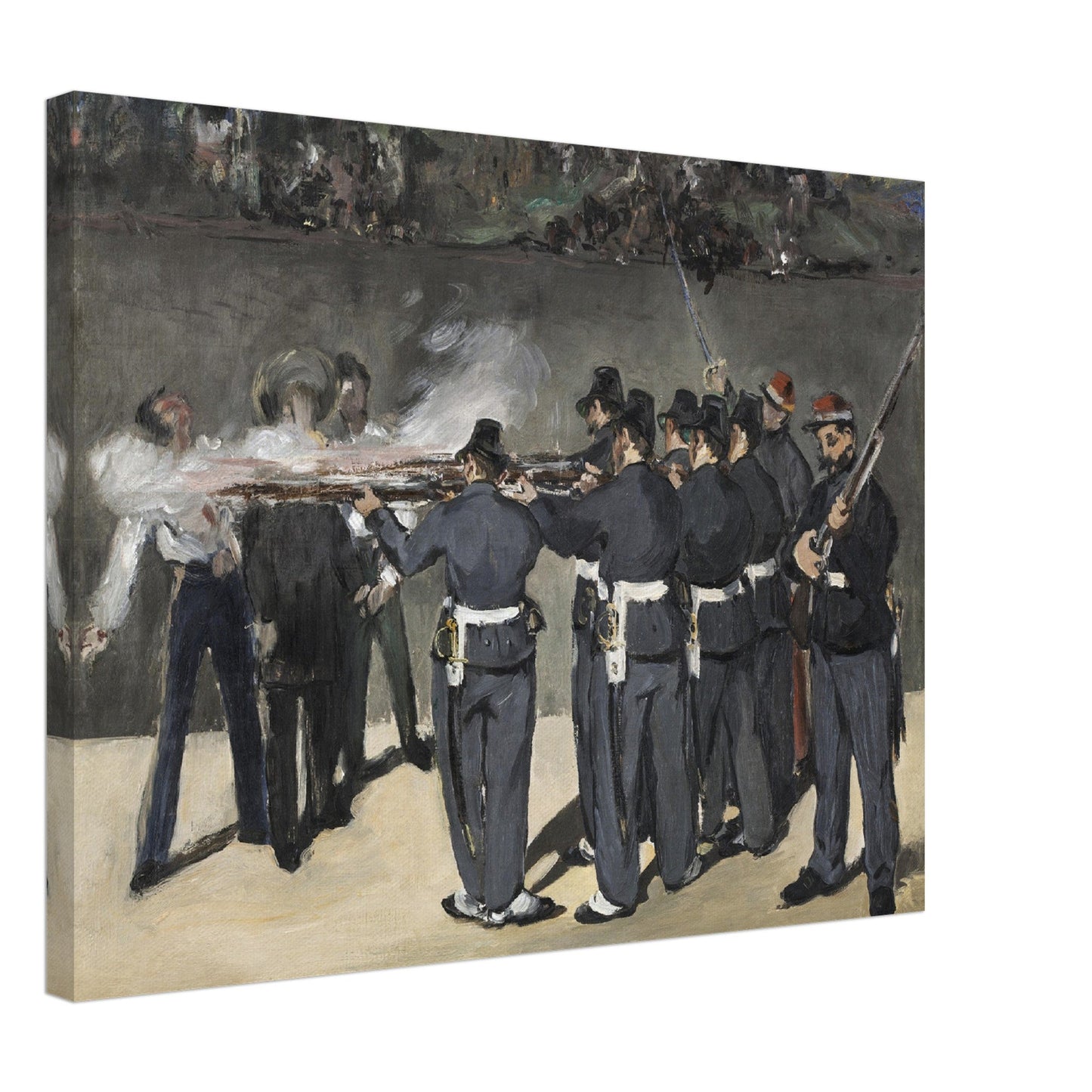 Édouard Manet - The Execution of Maximilian - Print Material - Master's Gaze