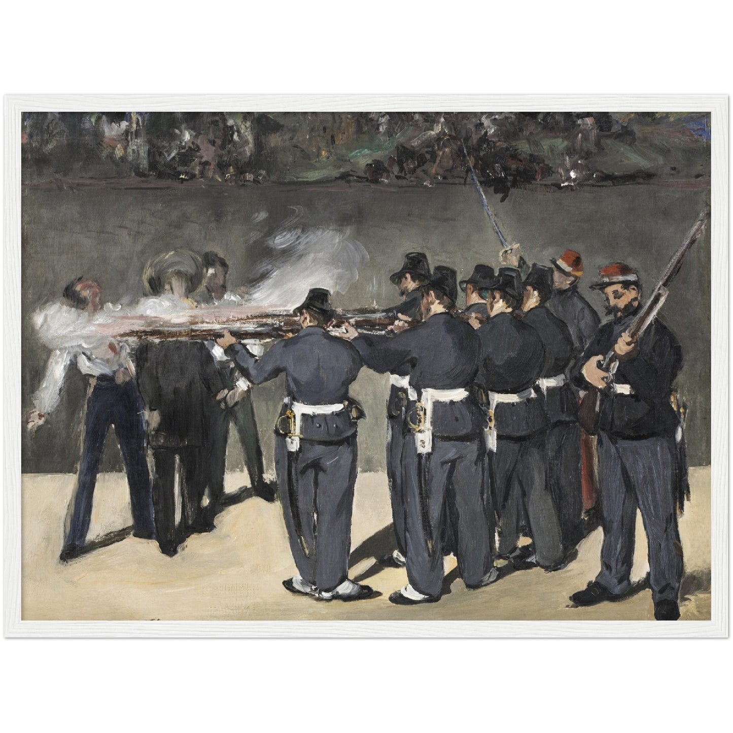 Édouard Manet - The Execution of Maximilian - Print Material - Master's Gaze