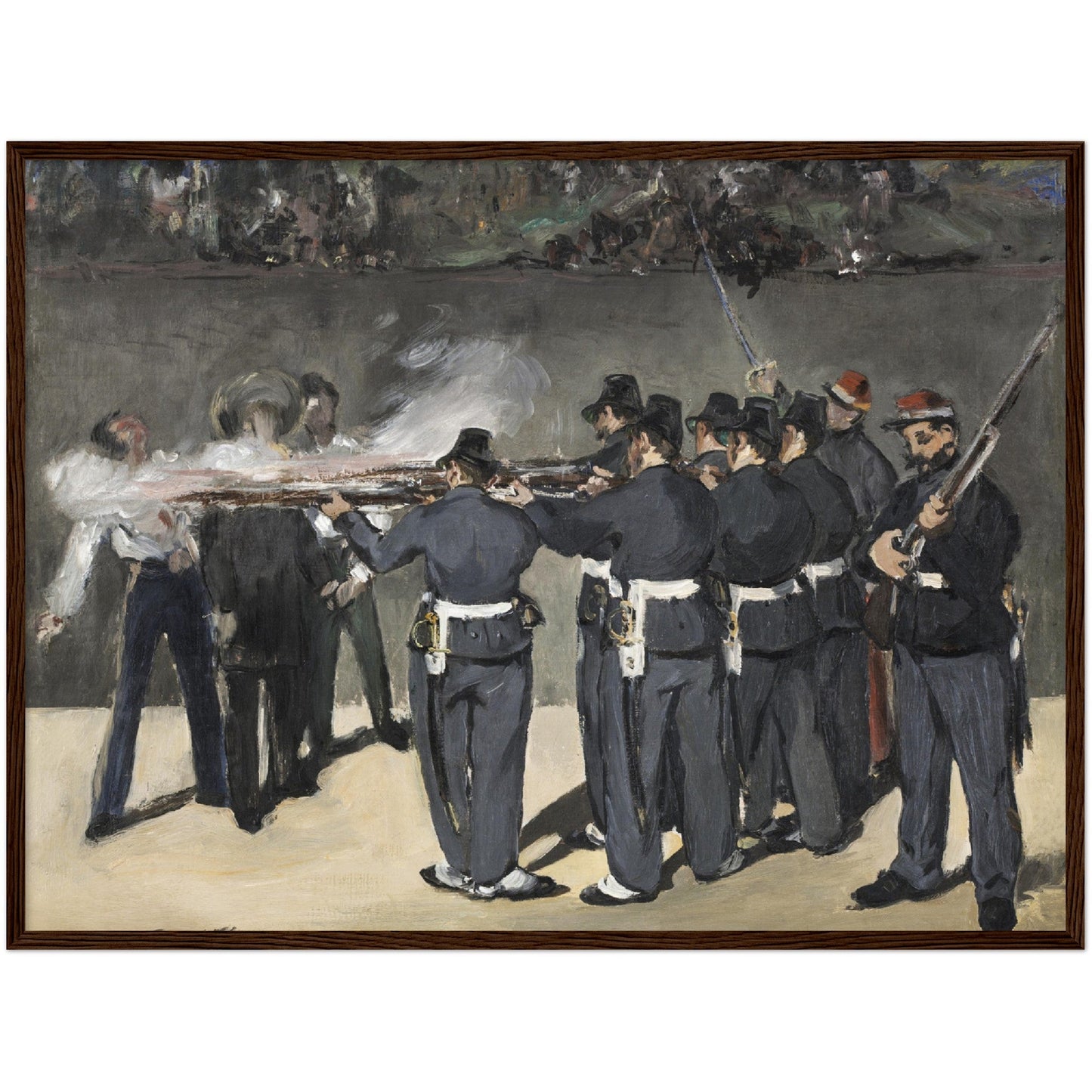 Édouard Manet - The Execution of Maximilian - Print Material - Master's Gaze