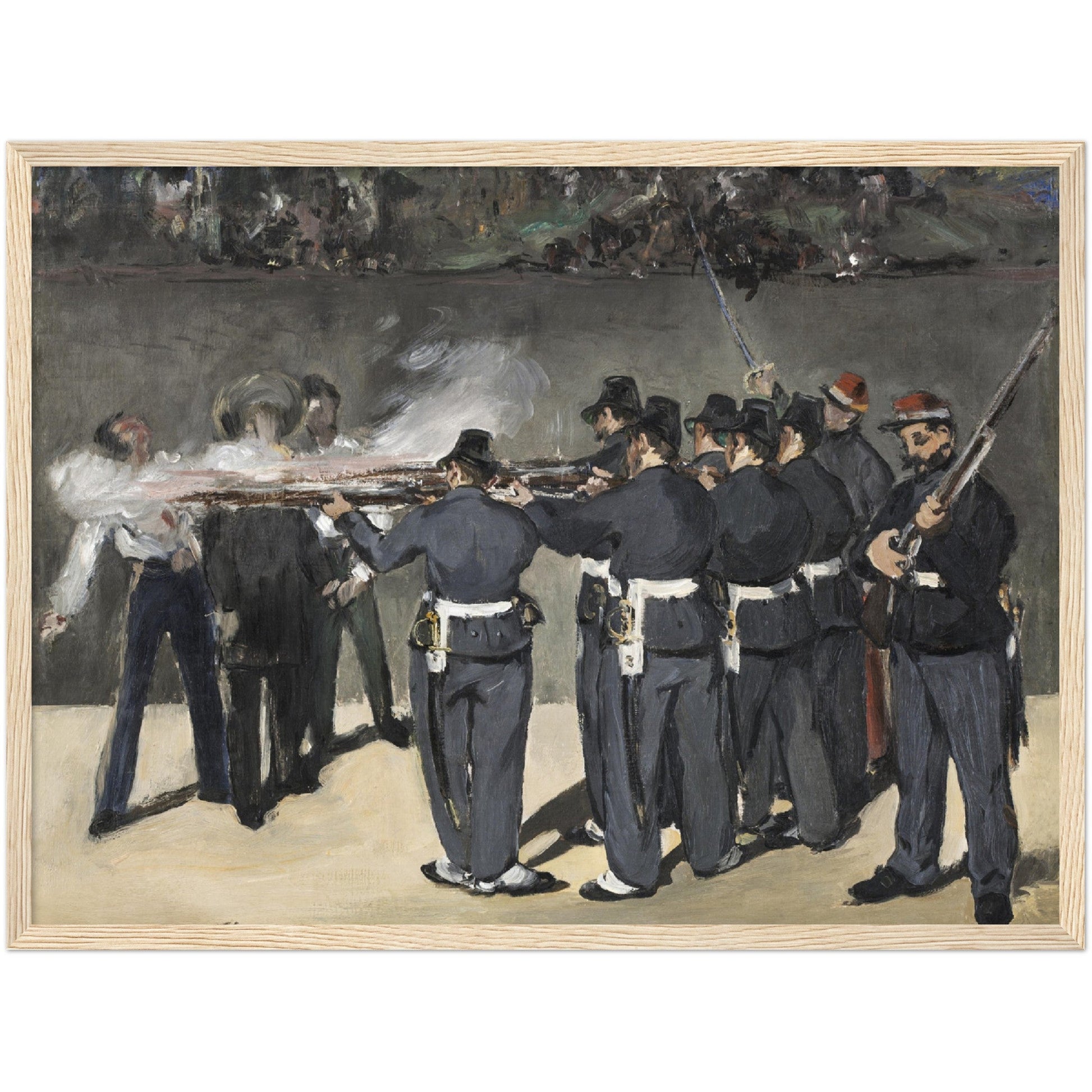 Édouard Manet - The Execution of Maximilian - Print Material - Master's Gaze