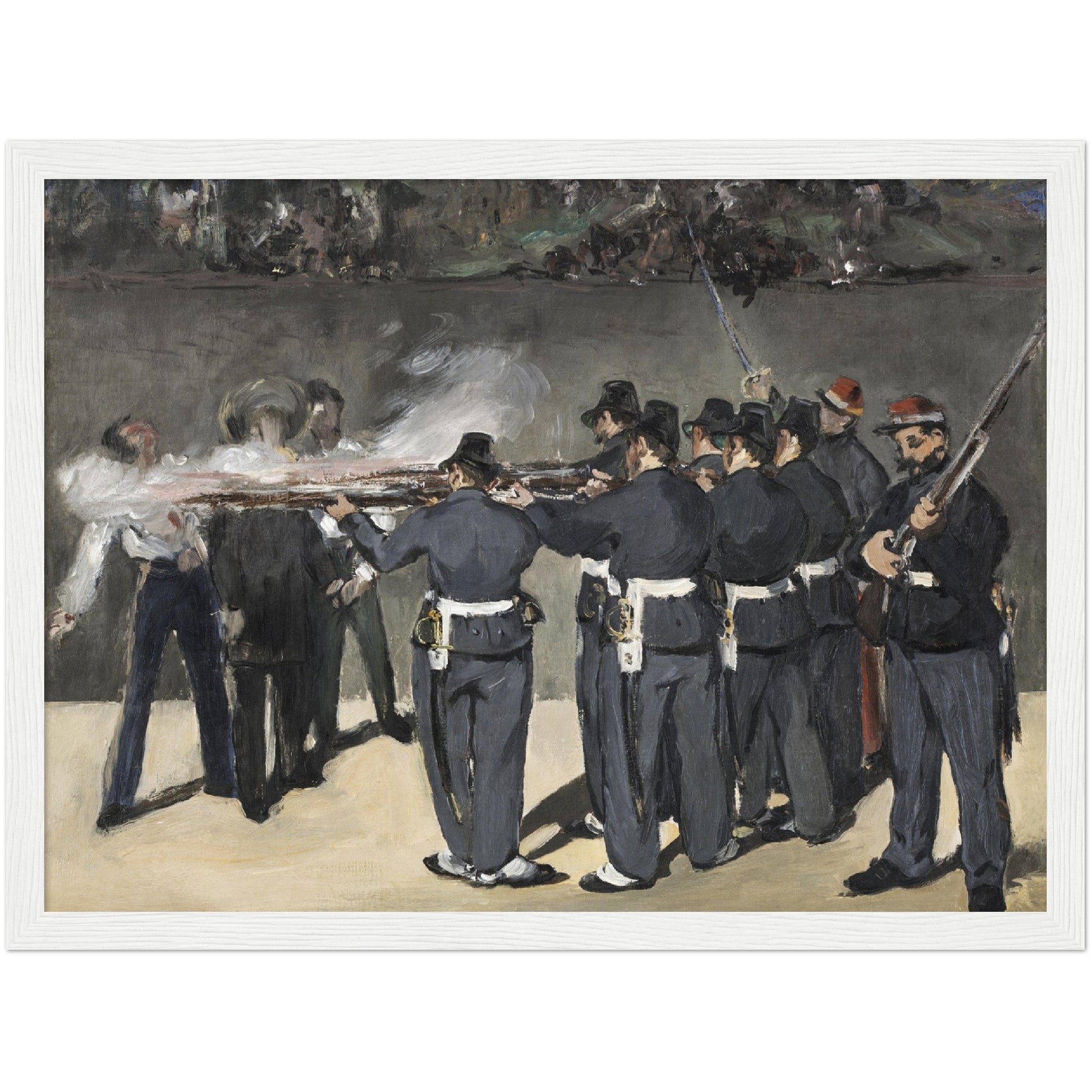 Édouard Manet - The Execution of Maximilian - Print Material - Master's Gaze