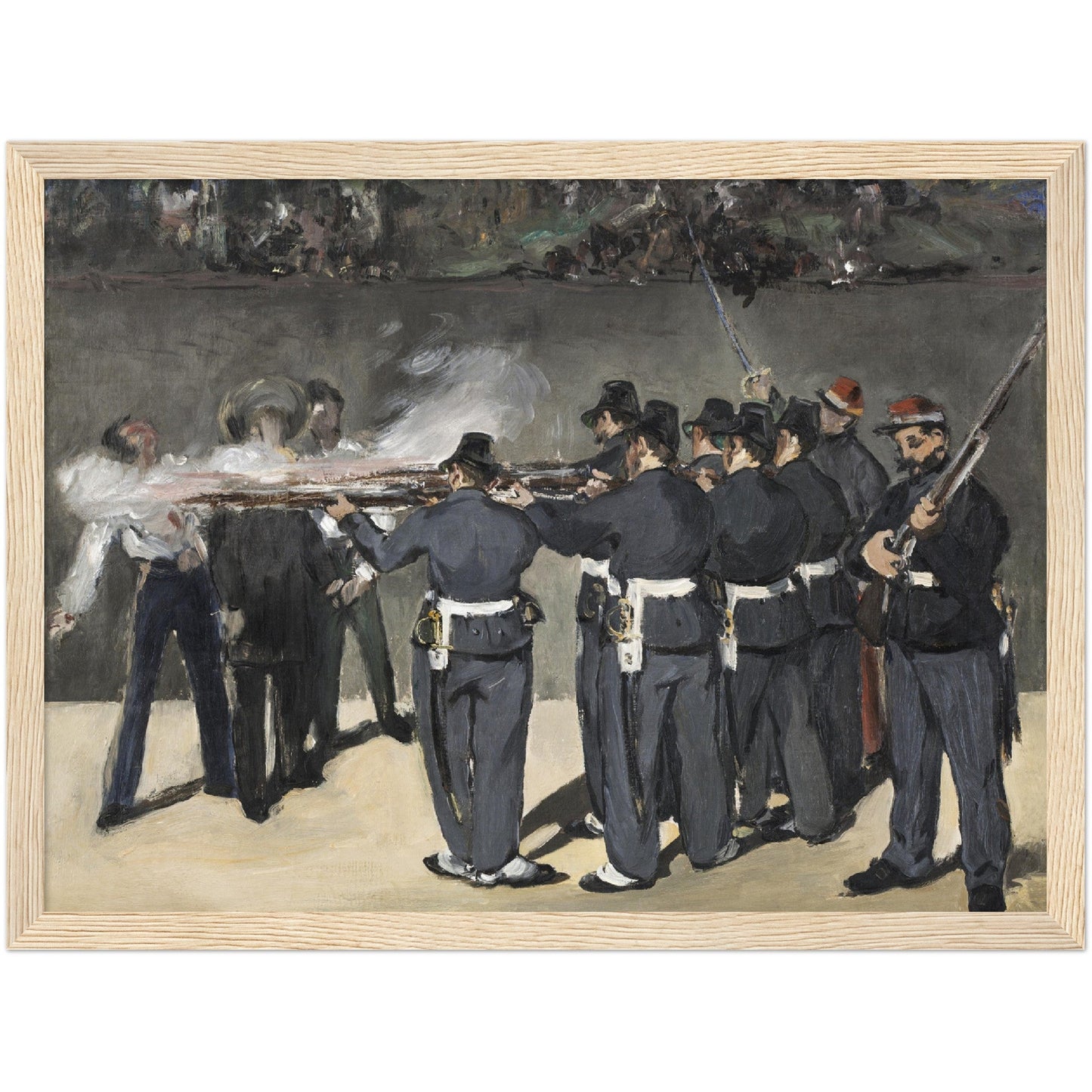 Édouard Manet - The Execution of Maximilian - Print Material - Master's Gaze