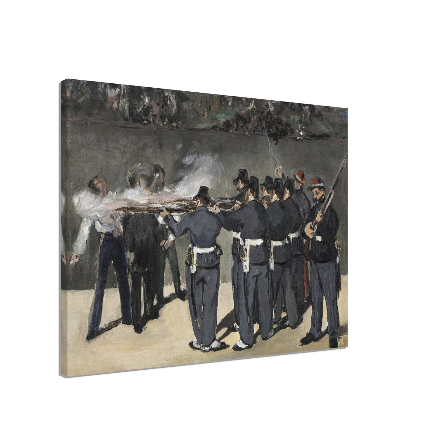 Édouard Manet - The Execution of Maximilian - Print Material - Master's Gaze