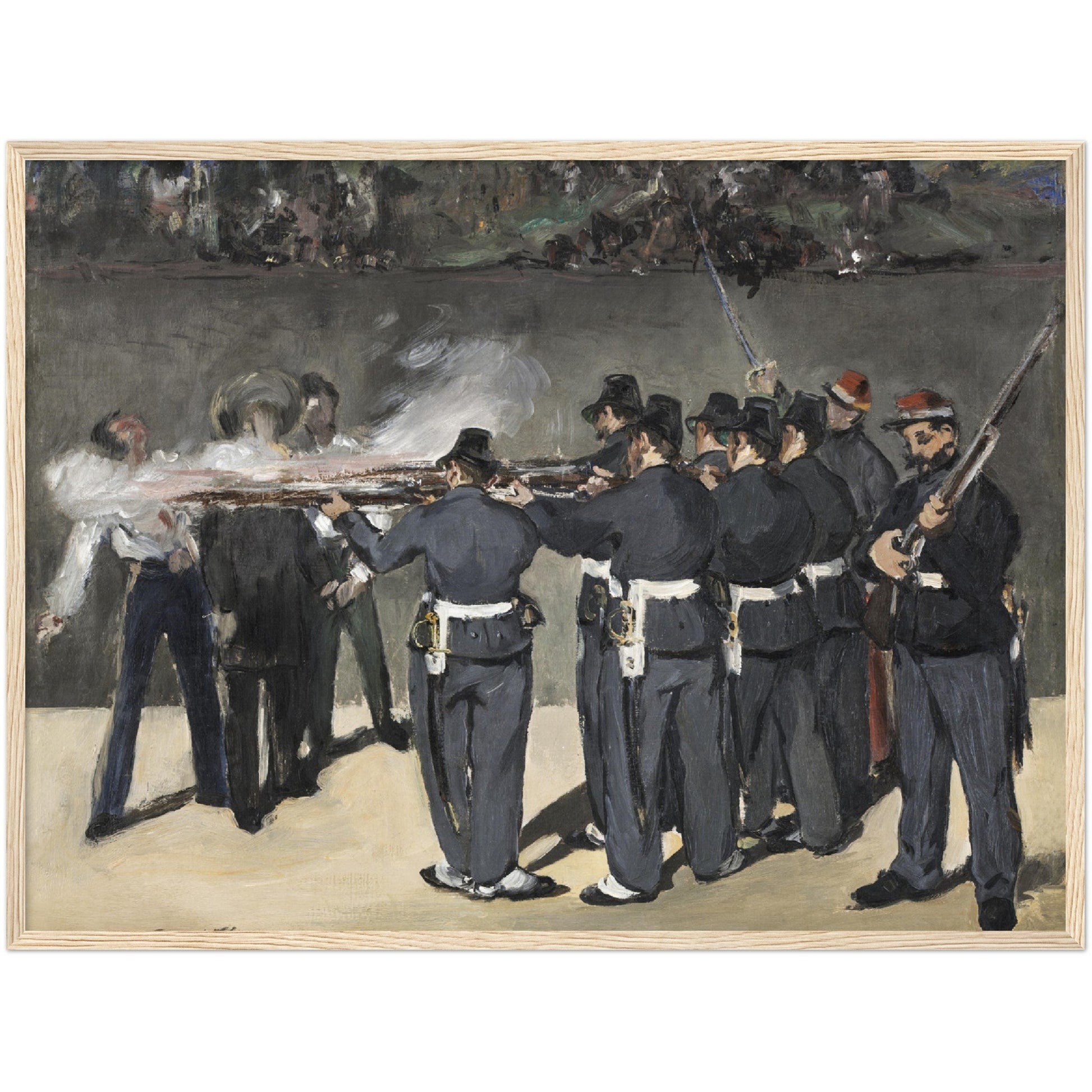 Édouard Manet - The Execution of Maximilian - Print Material - Master's Gaze