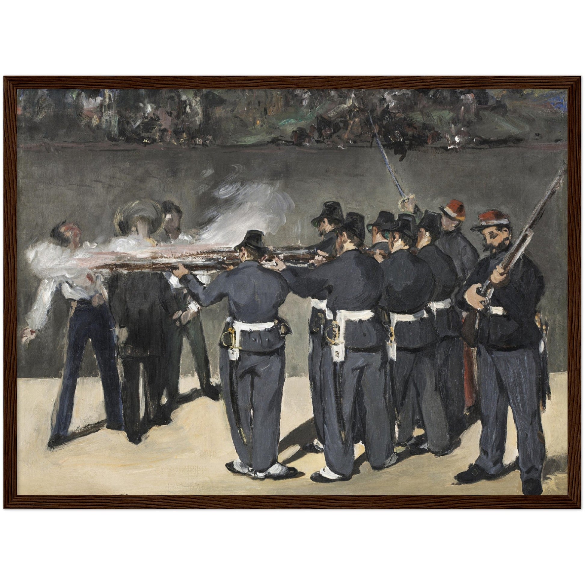 Édouard Manet - The Execution of Maximilian - Print Material - Master's Gaze