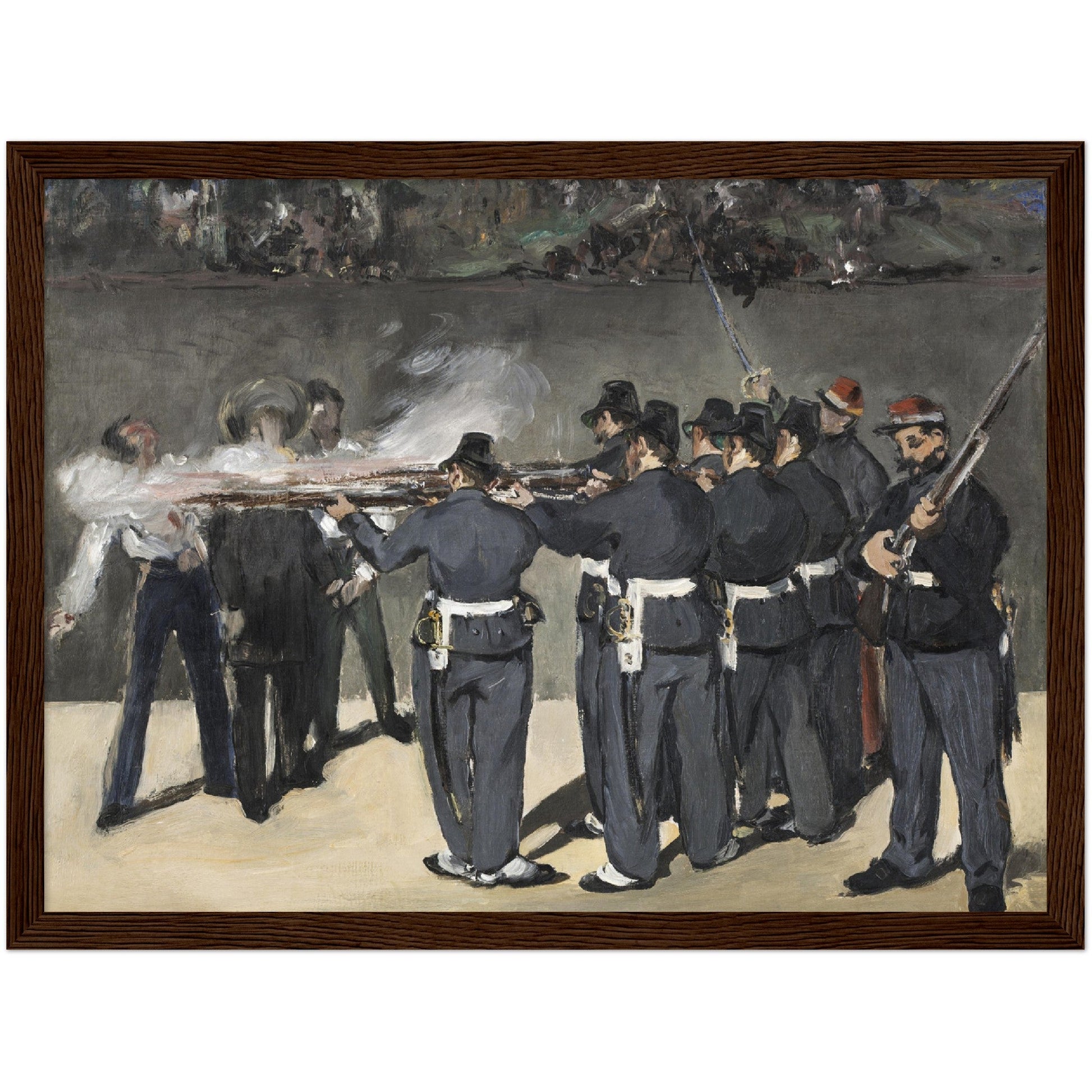 Édouard Manet - The Execution of Maximilian - Print Material - Master's Gaze