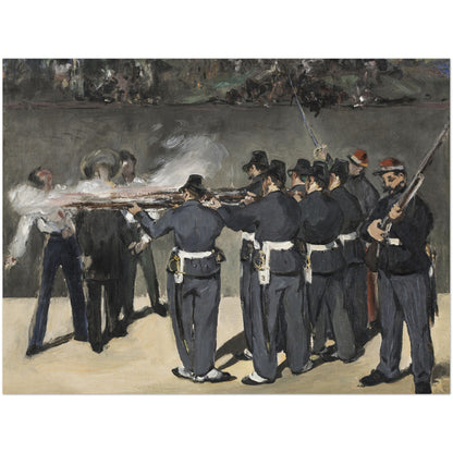 Édouard Manet - The Execution of Maximilian - Print Material - Master's Gaze