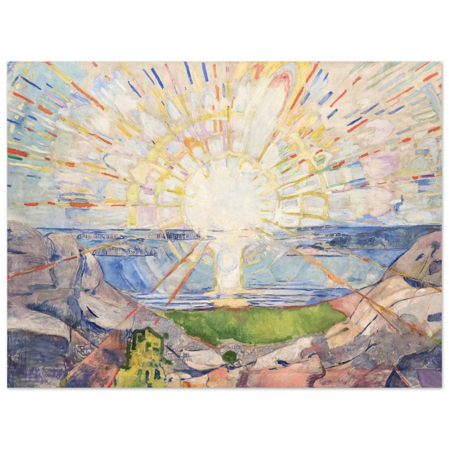 Edvard Munch's Solenintro (1912-1913) by Edvard Munch - Print Material - Master's Gaze