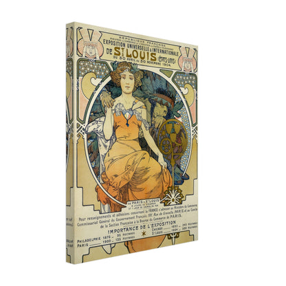 Exposition Universelles Et Internationale De St. Louis (Etats Unis) Du 30 Avril Au 30 Novembre (1903) by Alphonse Mucha - Print Material - Master's Gaze