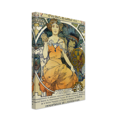 Exposition Universelles Et Internationale De St. Louis (Etats Unis) Du 30 Avril Au 30 Novembre (1903) by Alphonse Mucha - Print Material - Master's Gaze