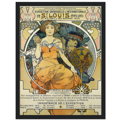 Exposition Universelles Et Internationale De St. Louis (Etats Unis) Du 30 Avril Au 30 Novembre (1903) by Alphonse Mucha - Print Material - Master's Gaze