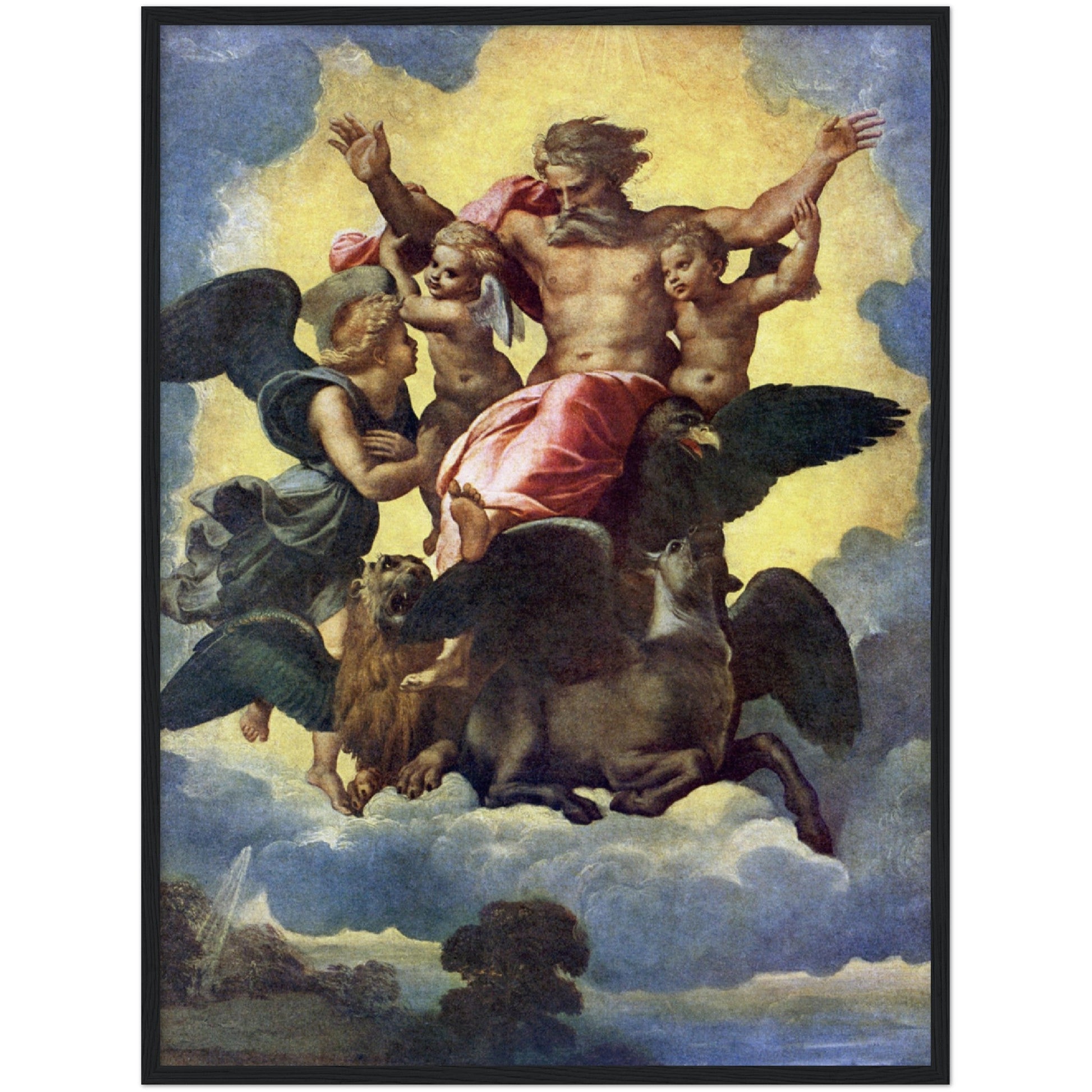 Ezekiel's Vision - Raphael - Print Material - Master's Gaze