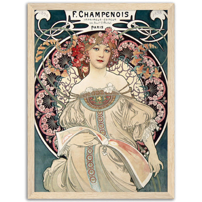 F. Champenois Imprimeur Editeur (1897) by Alphonse Mucha - Print Material - Master's Gaze