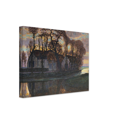 Farm Near Duivendrecht, in the Evening (About 1916) by Piet Mondrian - Print Material - Master's Gaze