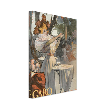 Figaro by Alphonse Mucha - Print Material - Master's Gaze