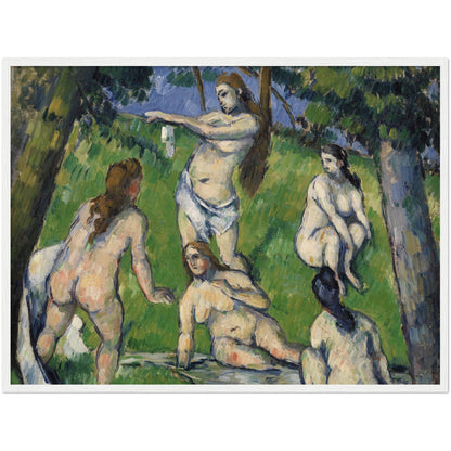 Five Bathers - Paul Cézanne Wall Art - Print Material - Master's Gaze