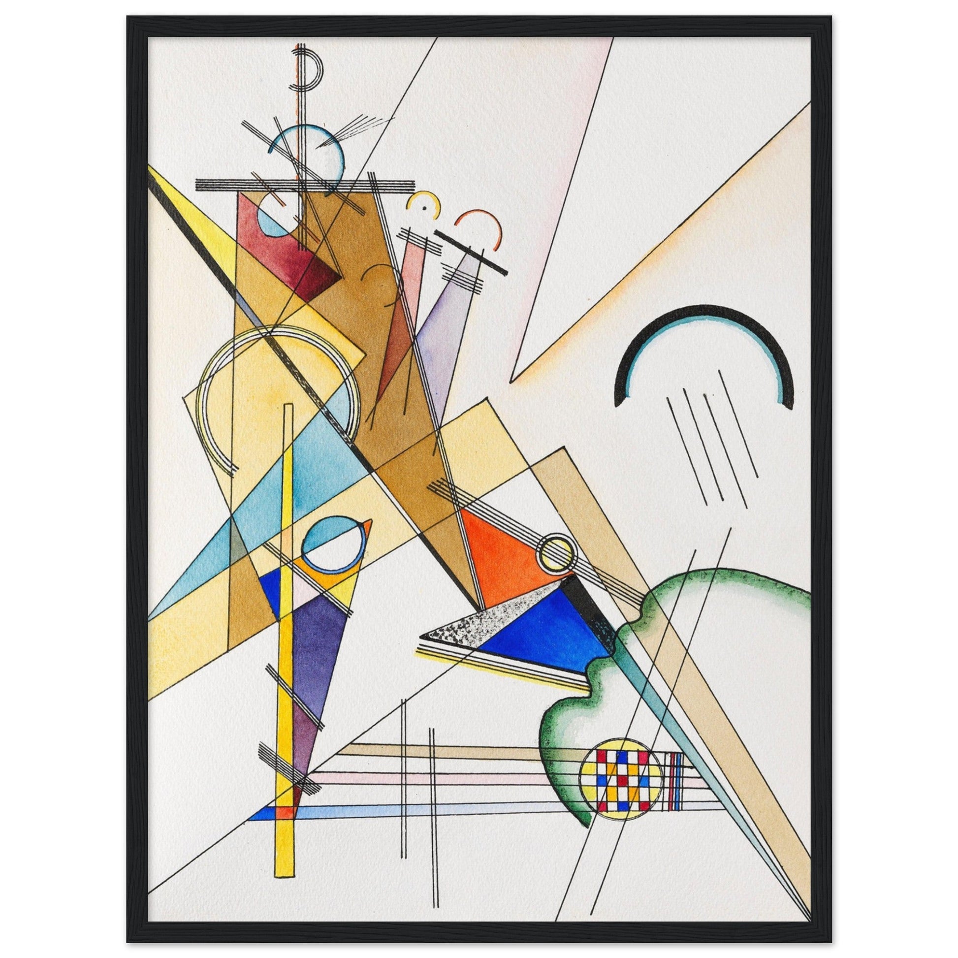 Gewebe (1923) by Wassily Kandinsky - Print Material - Master's Gaze