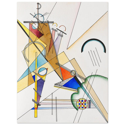 Gewebe (1923) by Wassily Kandinsky - Print Material - Master's Gaze