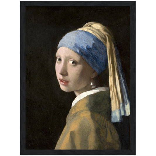 Girl with a Pearl Earring - Johannes Vermeer - Print Material - Master's Gaze