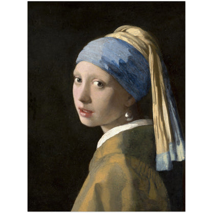 Girl with a Pearl Earring - Johannes Vermeer - Print Material - Master's Gaze