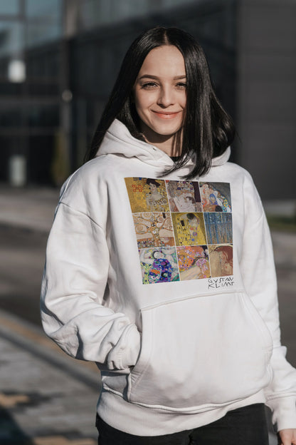 Gustav Klimt, Hoodie Art Apparel Collection - Print Material - Master's Gaze