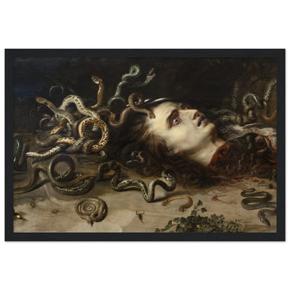 Head of Medusa (1617-1618) by Pieter Paul Rubens - Print Material - Master's Gaze