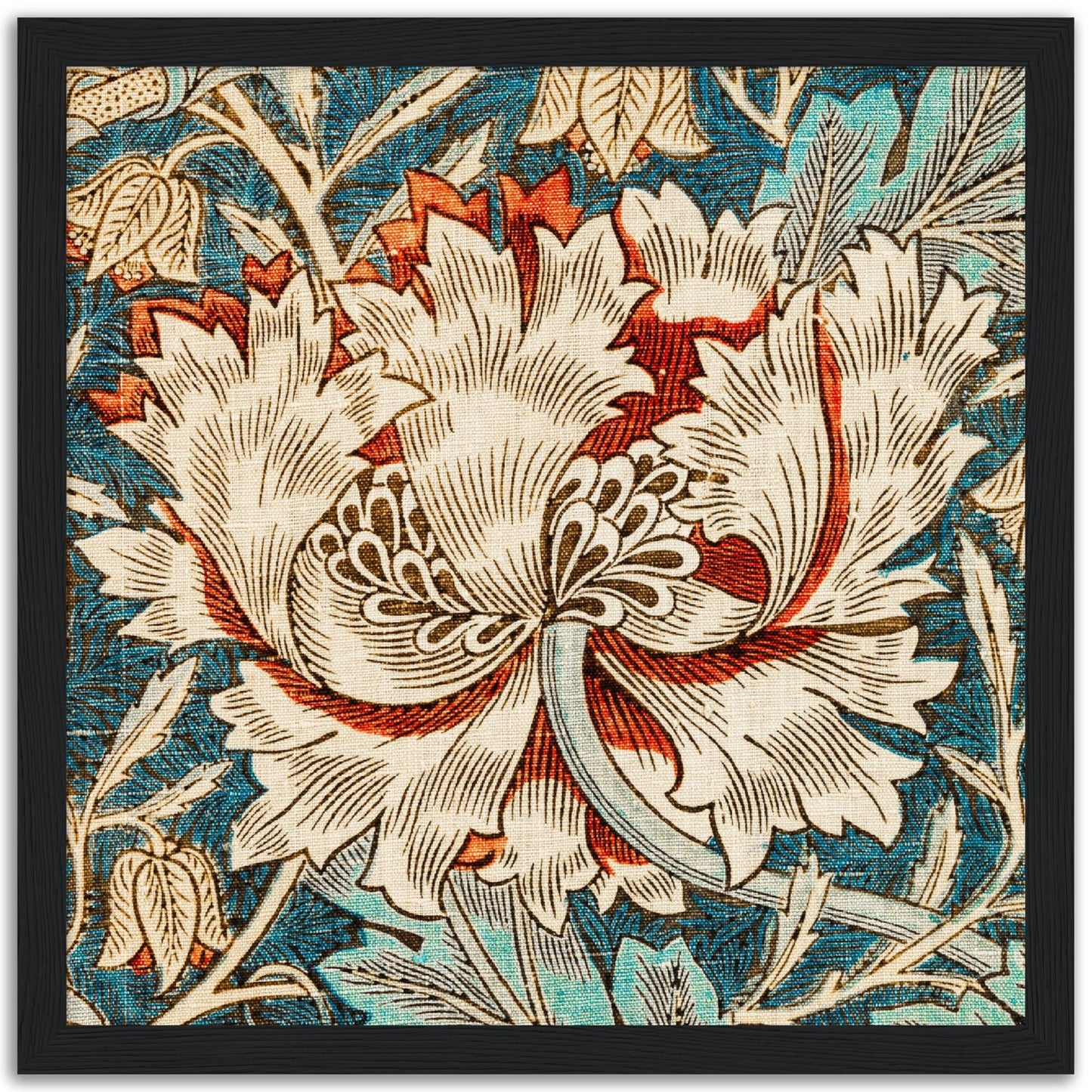 Honeysuckle (1876) by William Morris - Print Material - Master's Gaze