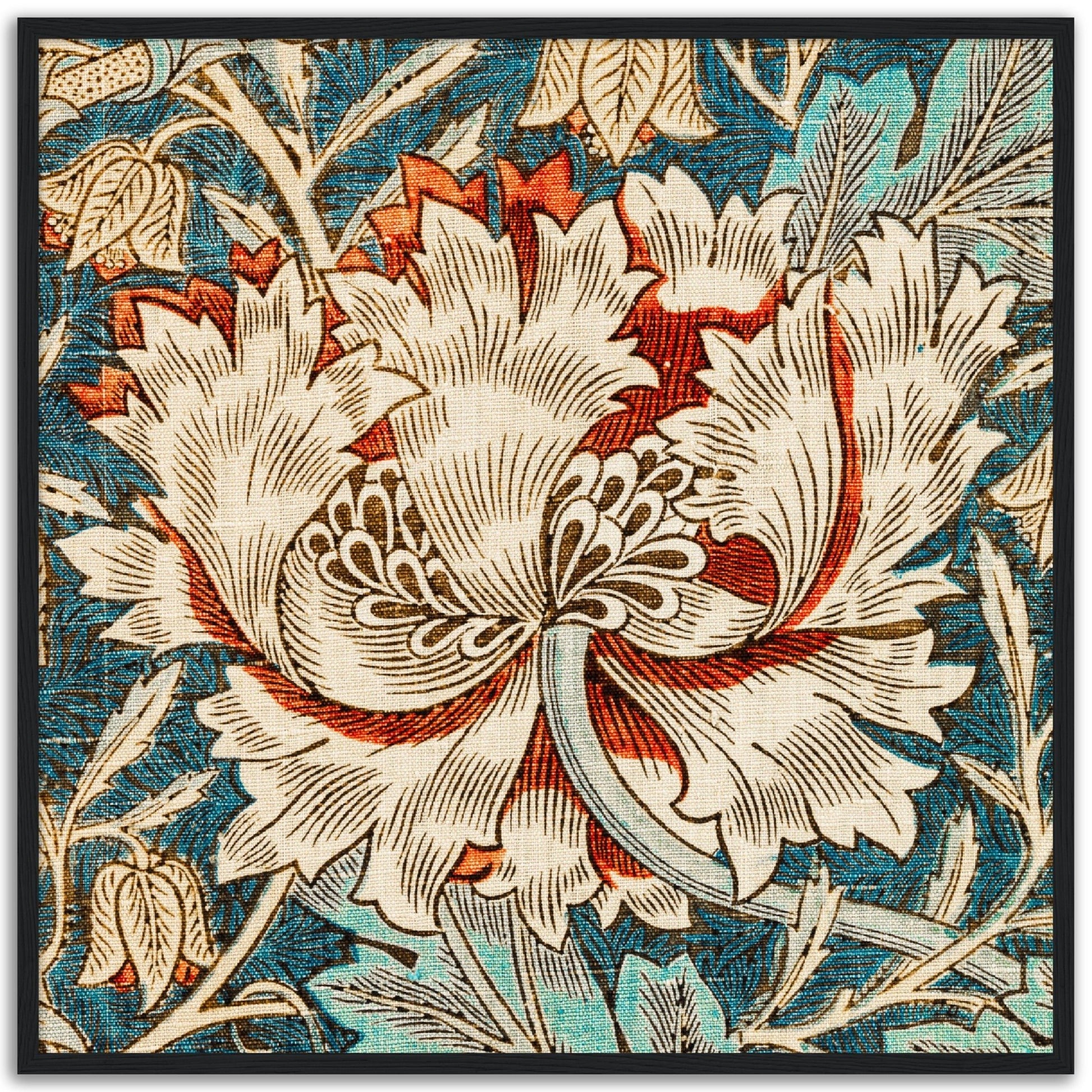 Honeysuckle (1876) by William Morris - Print Material - Master's Gaze