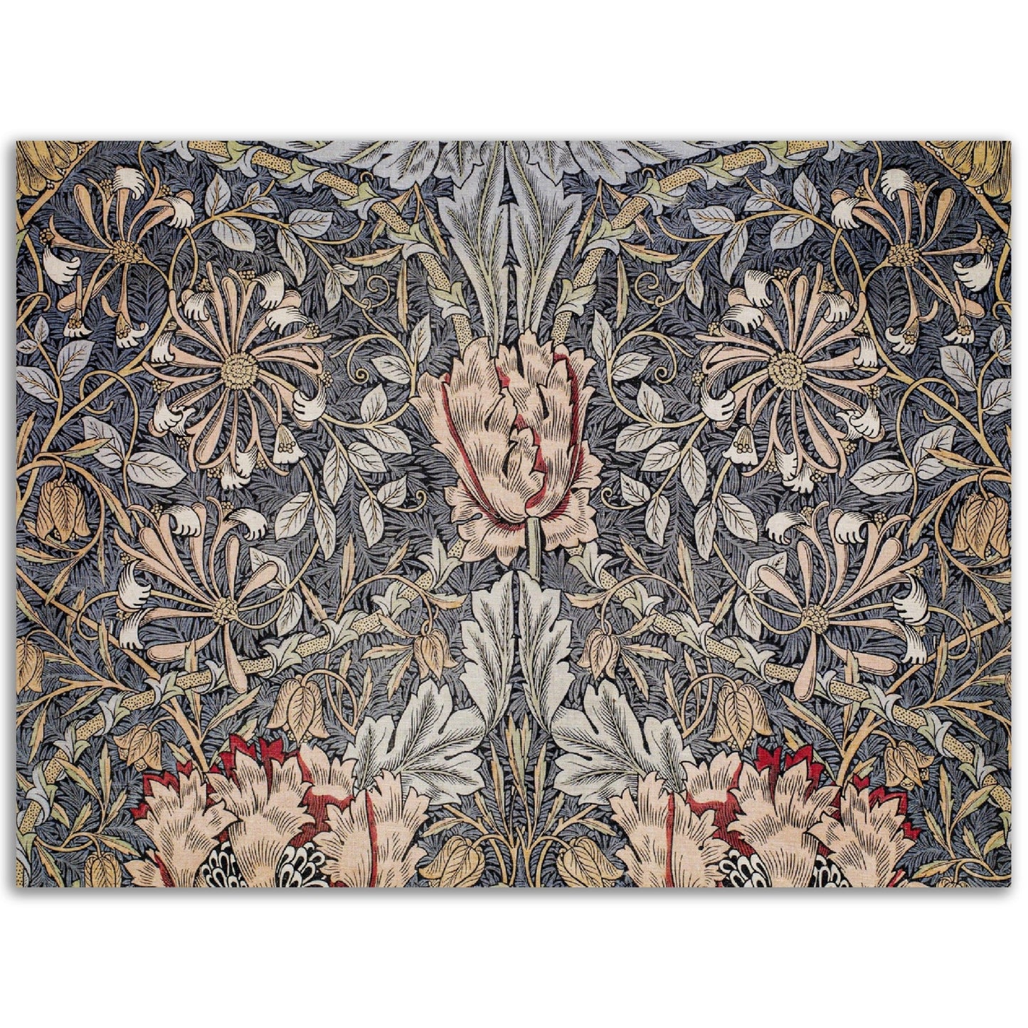 Honeysuckle by William Morris - Print Material - Master's Gaze