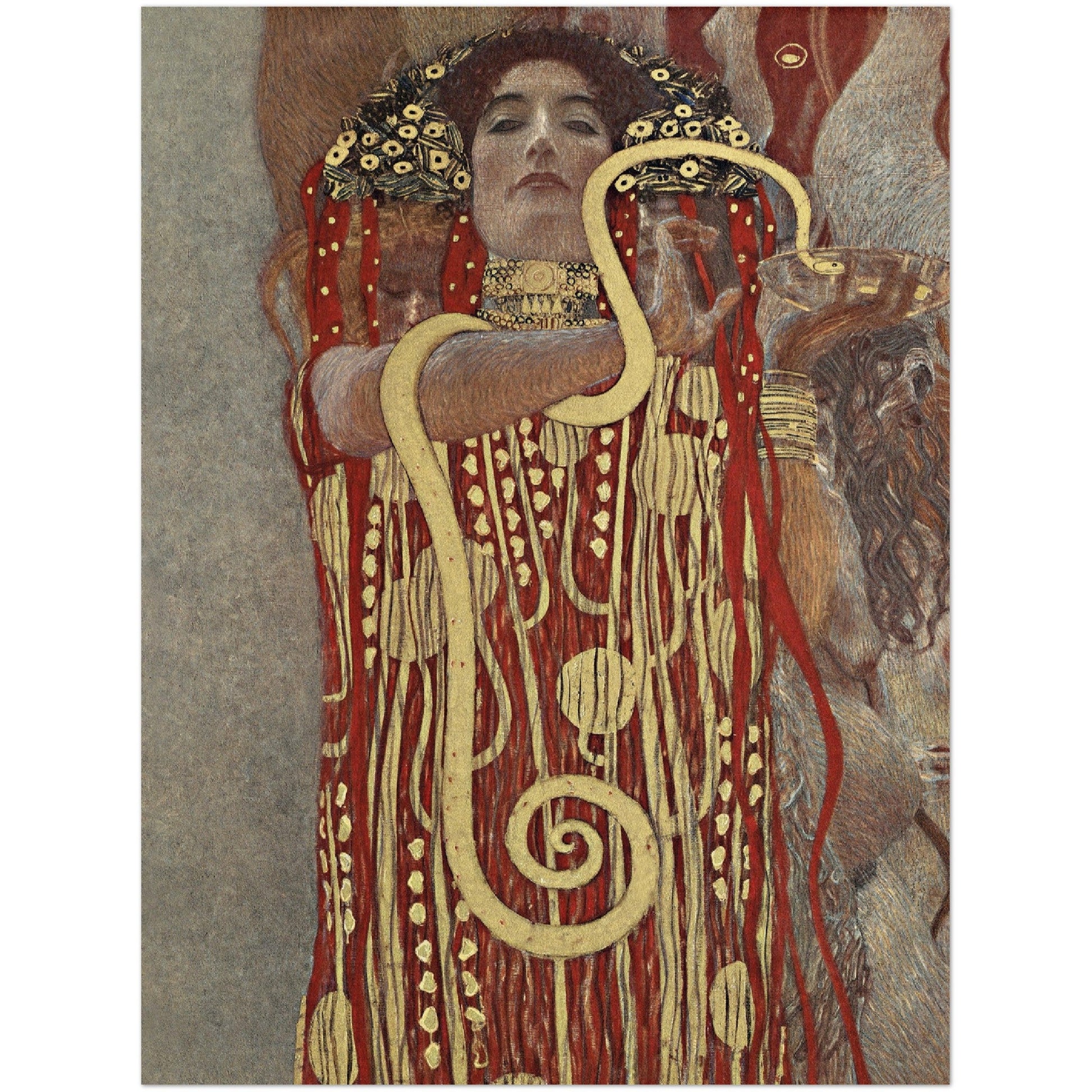 Hygieia - Gustav Klimt - Print Material - Master's Gaze