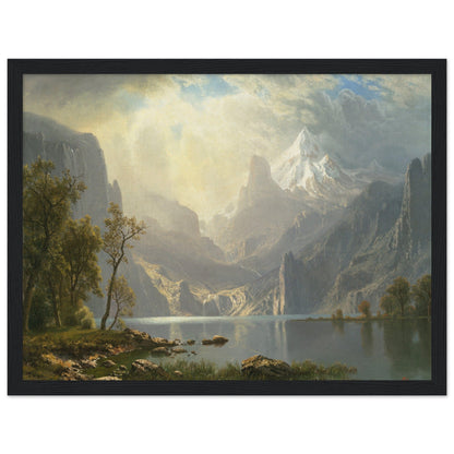 In the Sierras (1868) by Albert Bierstadt - Print Material - Master's Gaze