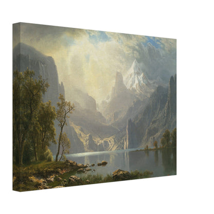 In the Sierras (1868) by Albert Bierstadt - Print Material - Master's Gaze