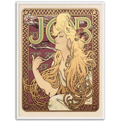 Job (1896) by Alphonse Mucha - Print Material - Master's Gaze