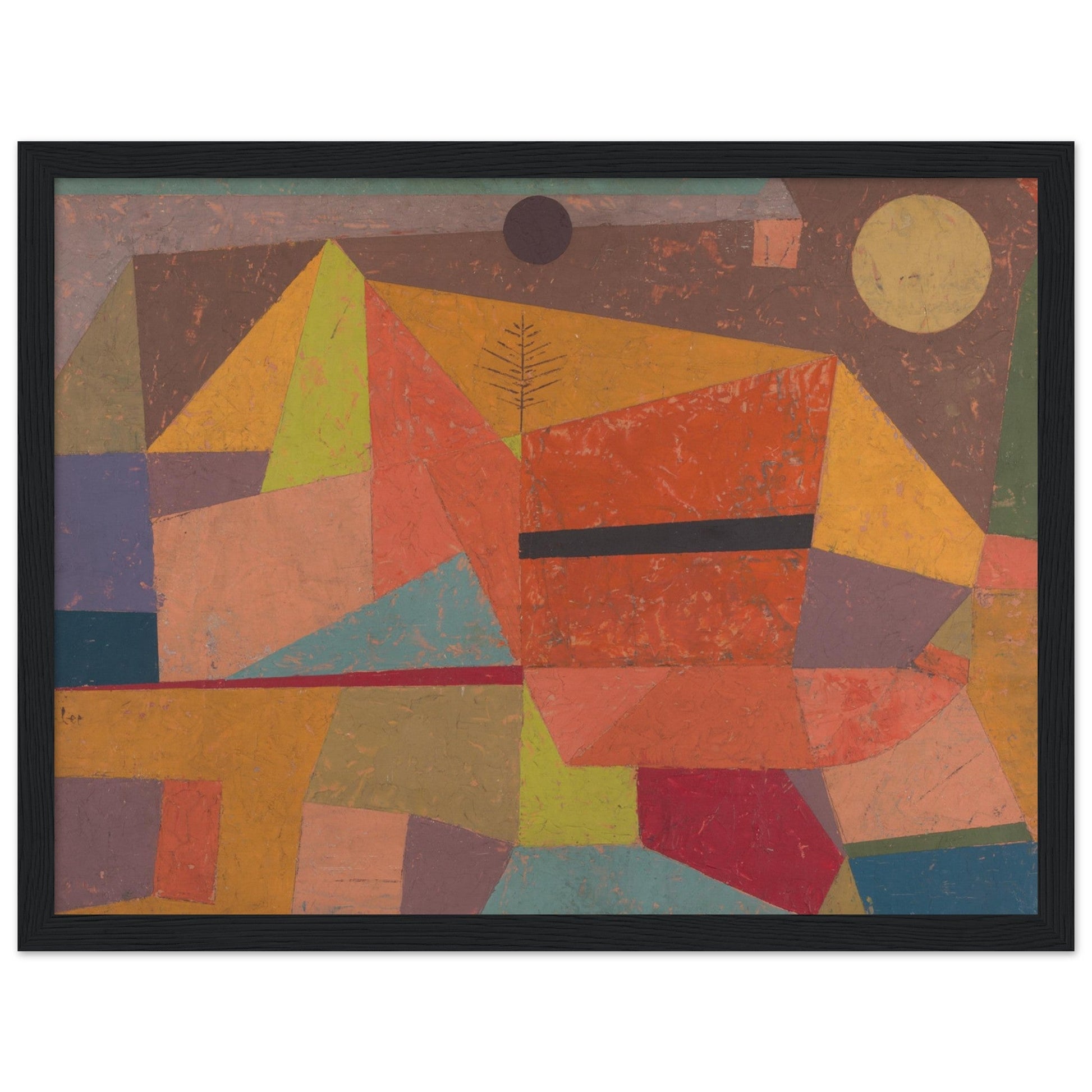 Joyful Mountain Landscape (1929) by Paul Klee - Print Material - Master's Gaze