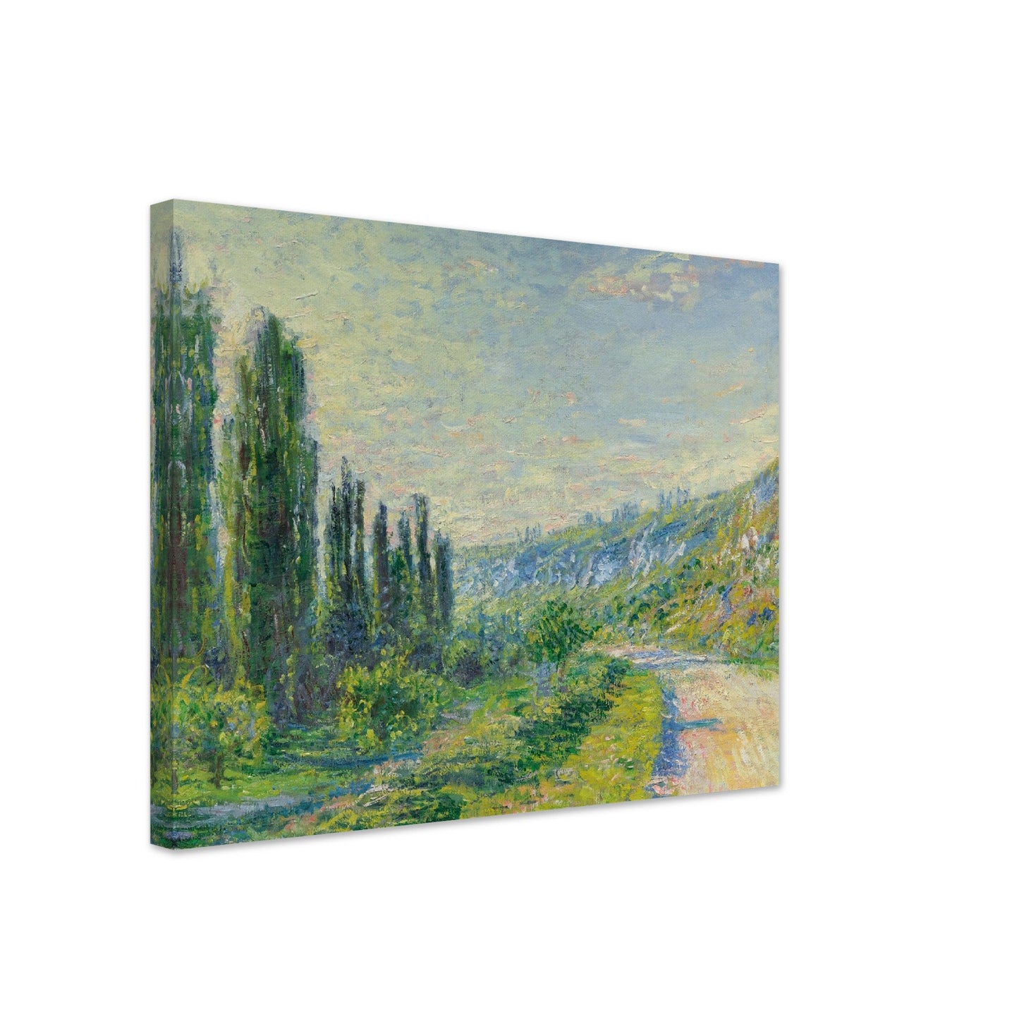 La Route De Vétheuil by Claude Monet - Print Material - Master's Gaze