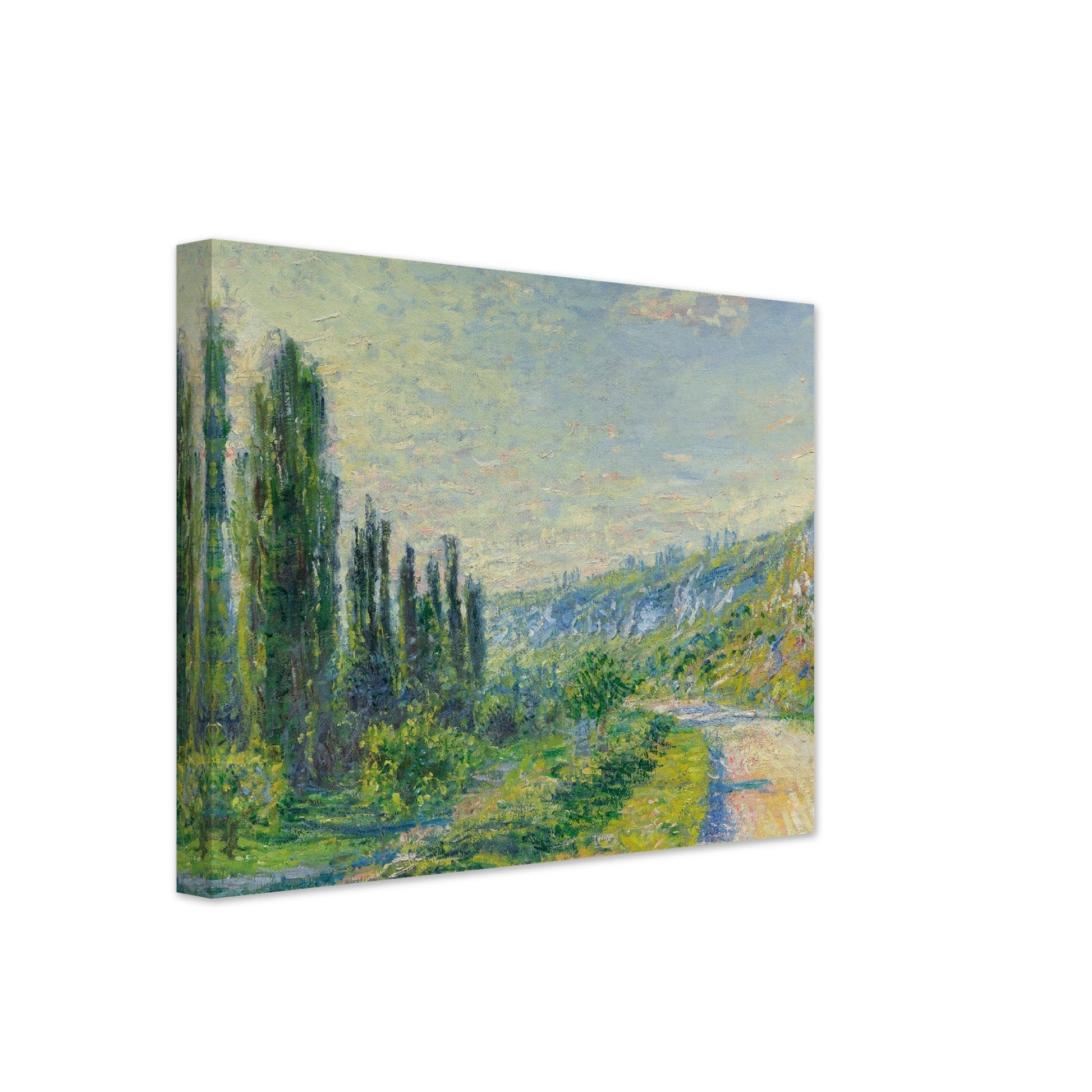 La Route De Vétheuil by Claude Monet - Print Material - Master's Gaze