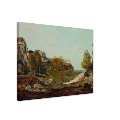 Landscape at Saint-André, Near Marseilles (c. 1865) by Paul Gauguin - Print Material - Master's Gaze