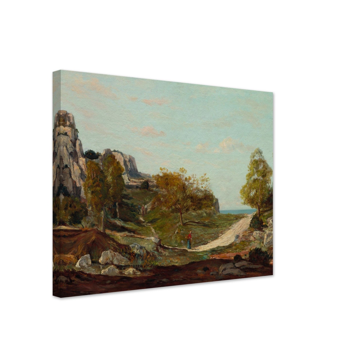 Landscape at Saint-André, Near Marseilles (c. 1865) by Paul Gauguin - Print Material - Master's Gaze