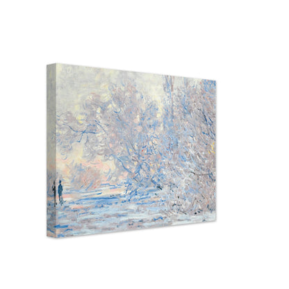 Le Givre À Giverny (1885) by Claude Monet - Print Material - Master's Gaze