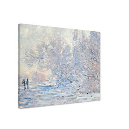 Le Givre À Giverny (1885) by Claude Monet - Print Material - Master's Gaze