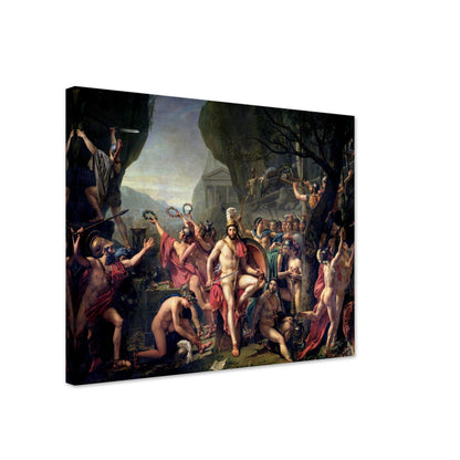 Leonidas At Thermopylae (1814) by Jacques Louis David - Print Material - Master's Gaze