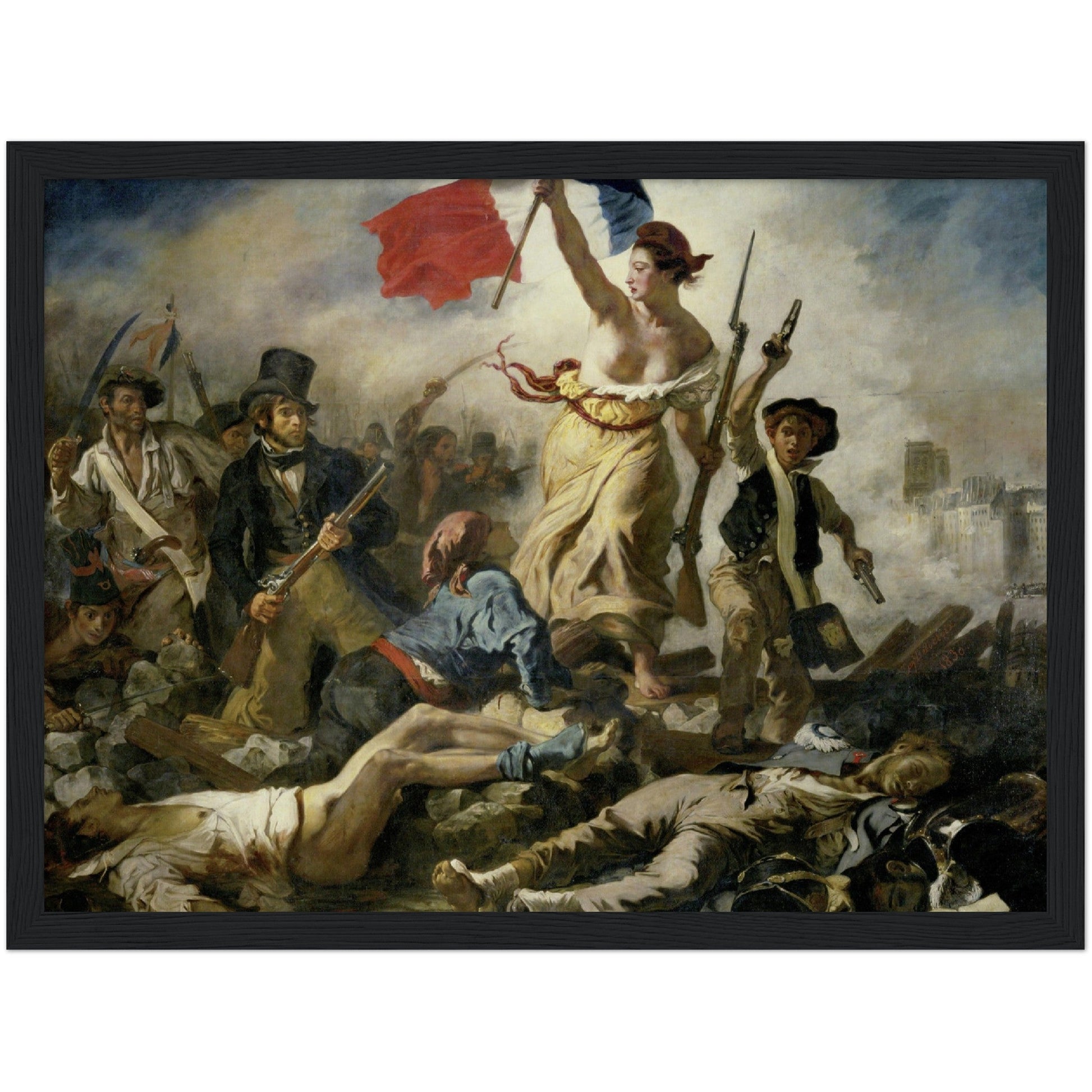 Liberty Leading the People - Eugène Delacroix - Print Material - Master's Gaze