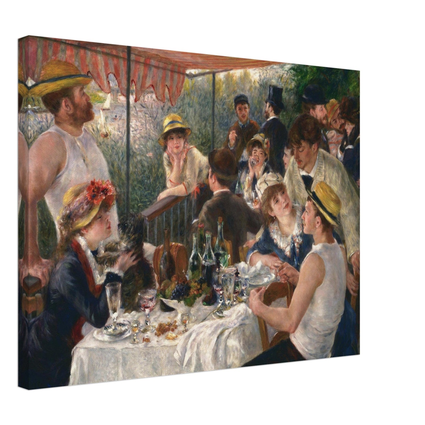 Luncheon of the Boating Party (1880-1881) by Pierre-Auguste Renoir - Print Material - Master's Gaze