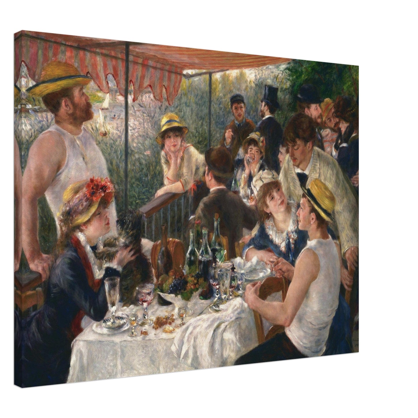 Luncheon of the Boating Party (1880-1881) by Pierre-Auguste Renoir - Print Material - Master's Gaze