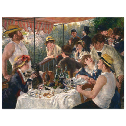 Luncheon of the Boating Party (1880-1881) by Pierre-Auguste Renoir - Print Material - Master's Gaze